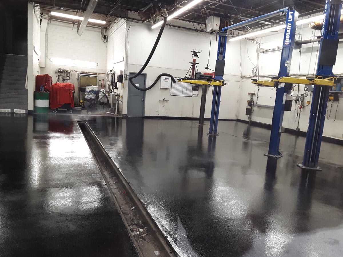 Choice city epoxy floor coating for commercial at Ed Carroll
