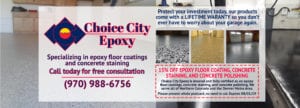 Choice City Epoxy Floor Coatings End of Season Savings