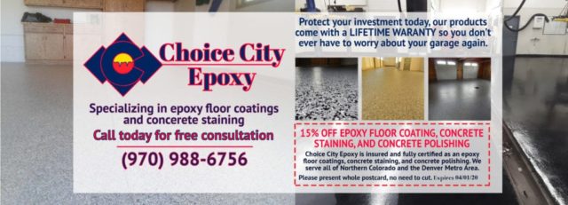 Fort Collins Epoxy Floor Coatings & Concrete Staining 